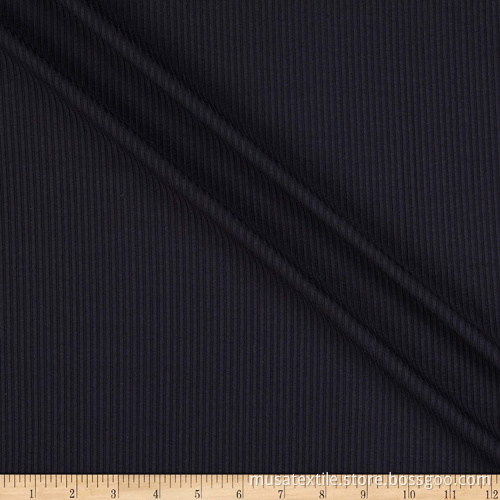 Soft Stretch Breathable T-Shirt 8*3 Rib Knit Fabric